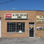 The front of our building
